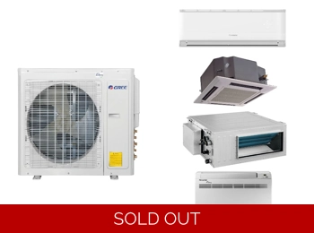 Gree Custom Multi Zone Mini Split Air Conditioner Heat Pump [Cassette, Ducted, Floor Mount]